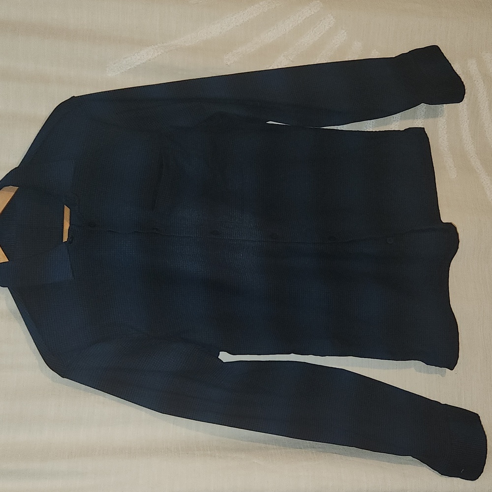 Lululemon Shirt Men's Long Sleeve Button Up Teal Flannel